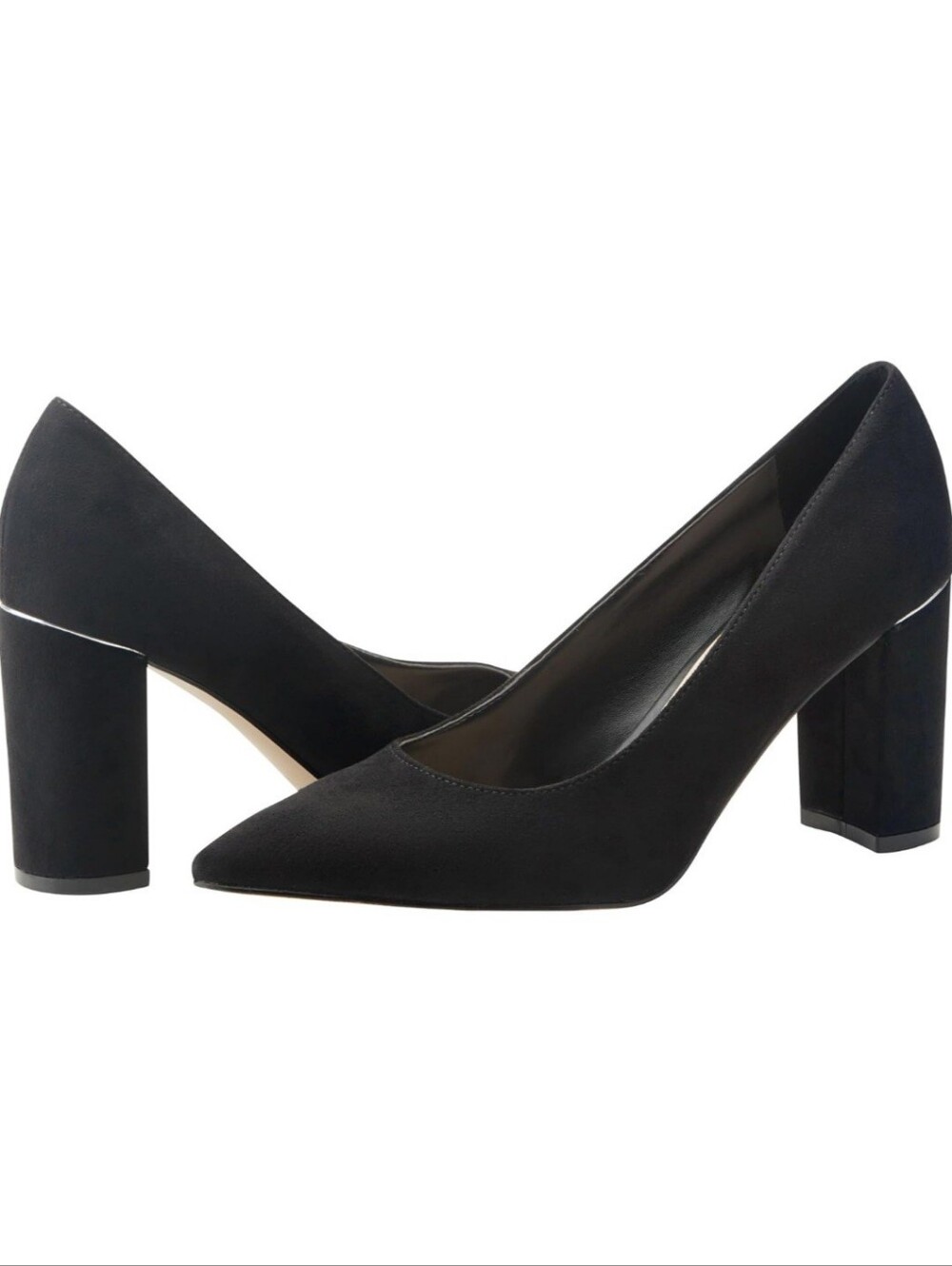 Marc Fisher Vivienne suede punp - black - 9